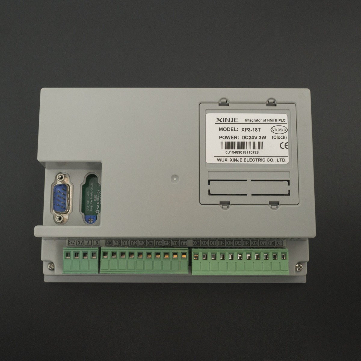 PLC XINJE XP3 18T CON HMI INTEGRADO