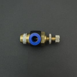 RACOR 1/4" ABERTURA 6MM CON CONTROL DE FLUJO SL6-02