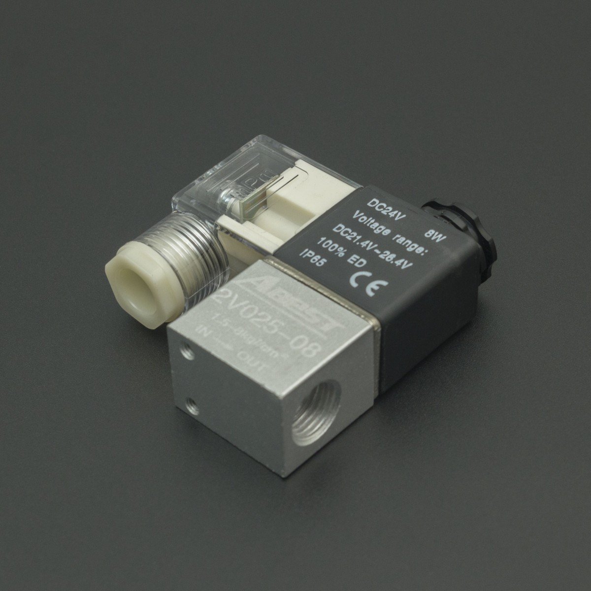 2V025-08 24VDC VÁLVULA NEUMATICA SOLENOIDE