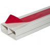 CANALETA BLANCA CONDUTECK 40X16 CON ADHESIVO / CON DIVISION CA4016A