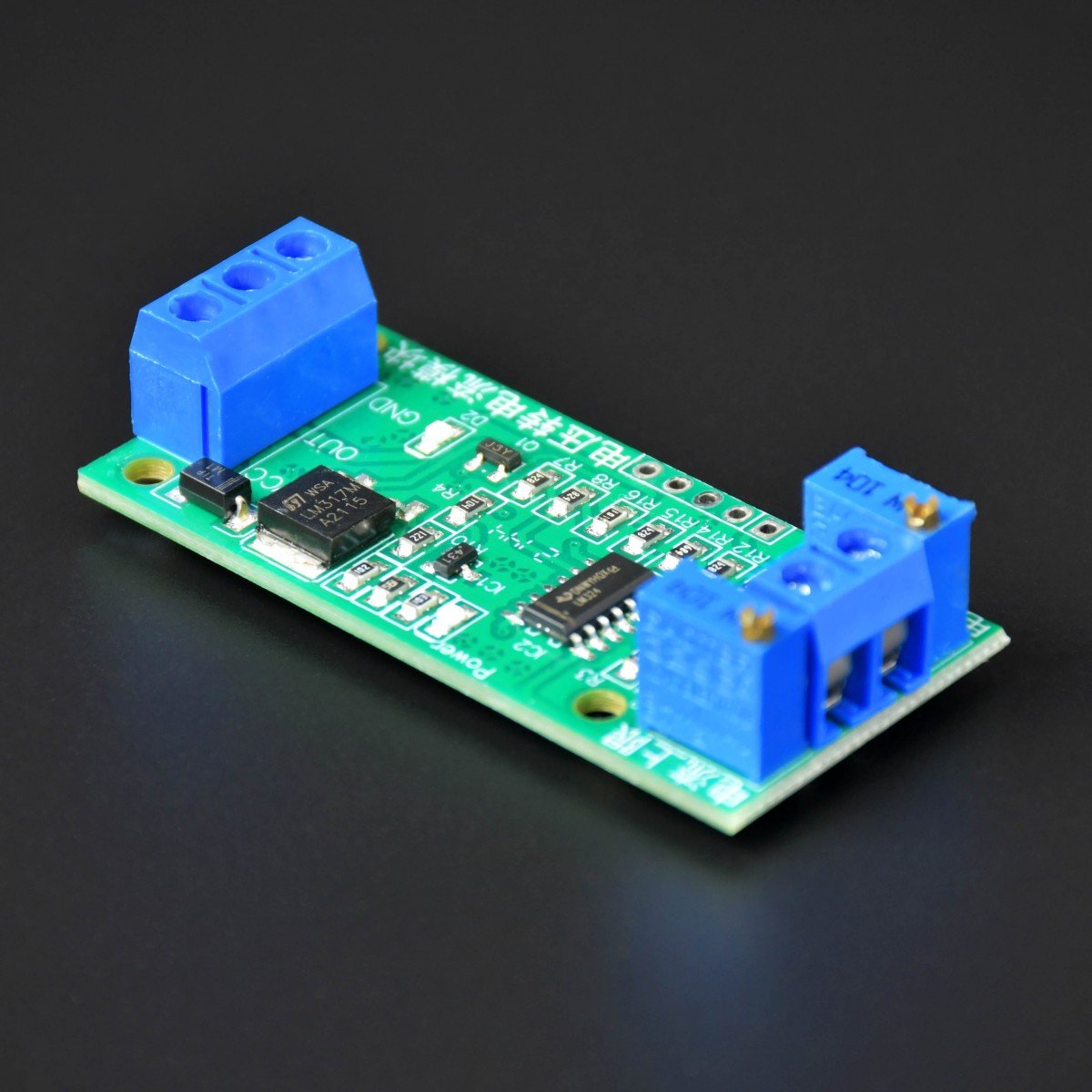 MODULO CONVERSOR VOLTAJE A CORRIENTE (0-10 V A 4-20 mA)