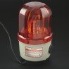 ALARMA GIRATORIA DE LUZ ROJA Y SONIDO LTD-1101J 12V