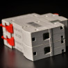 MINI INTERRUPTOR TERMOMAGNETICO SDA62C20 de 2X20A 10KA  STECK