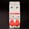 MINI INTERRUPTOR TERMOMAGNETICO SDA62C20 de 2X20A 10KA  STECK