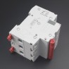 MINI INTERRUPTOR TERMOMAGNETICO SDA63C50 de 3X50A 10KA  STECK