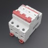 MINI INTERRUPTOR TERMOMAGNETICO SDA63C50 de 3X50A 10KA  STECK