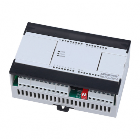 PLC AMSAMOTION-AMX-FX3U-26MT-E-24VDC 4AD-2DA-CON ETH