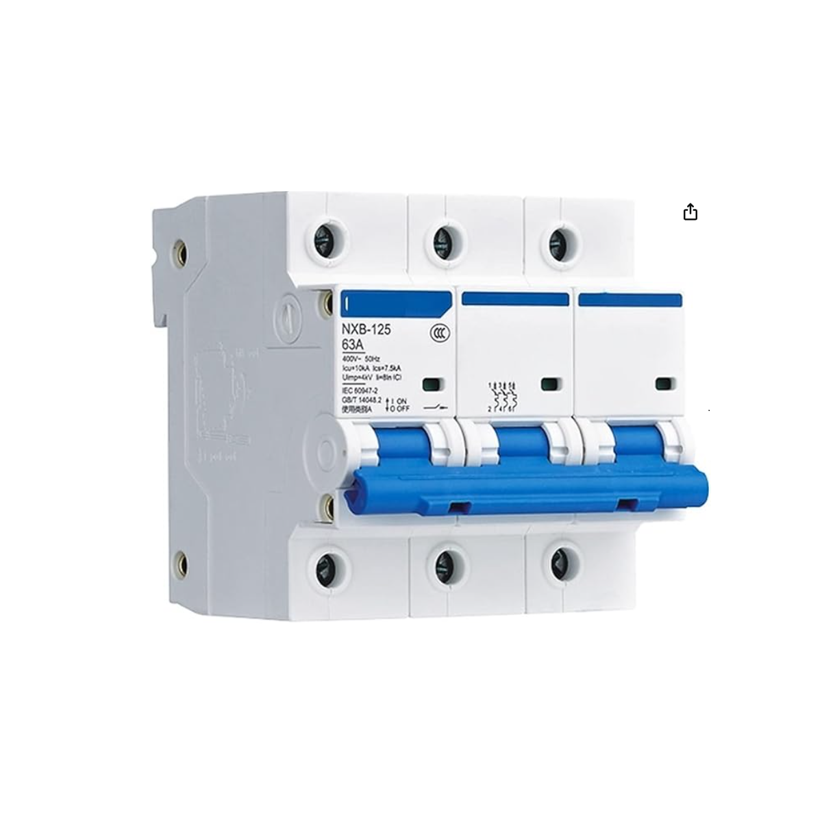 BREAKER CHINT NXB-125 100A 3P