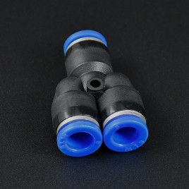 CONECTOR RAPIDO EN Y PY 8 MM