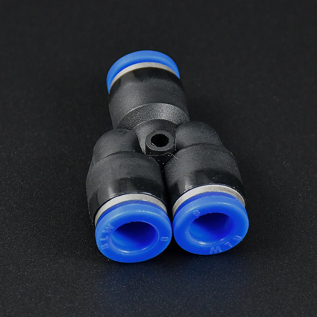 CONECTOR RAPIDO EN Y PY 8 MM