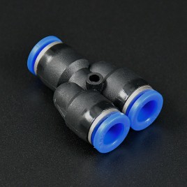 CONECTOR RAPIDO EN Y PY 8 MM