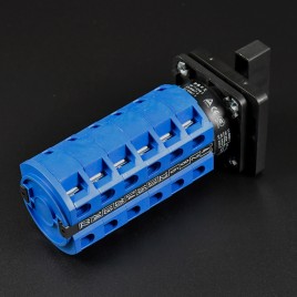 INTERRUPTOR LW26-63 DE TRANSFERENCIA UNIVERSAL DUAL 3 POSICIONES 6 SECCIONES 25A 690V