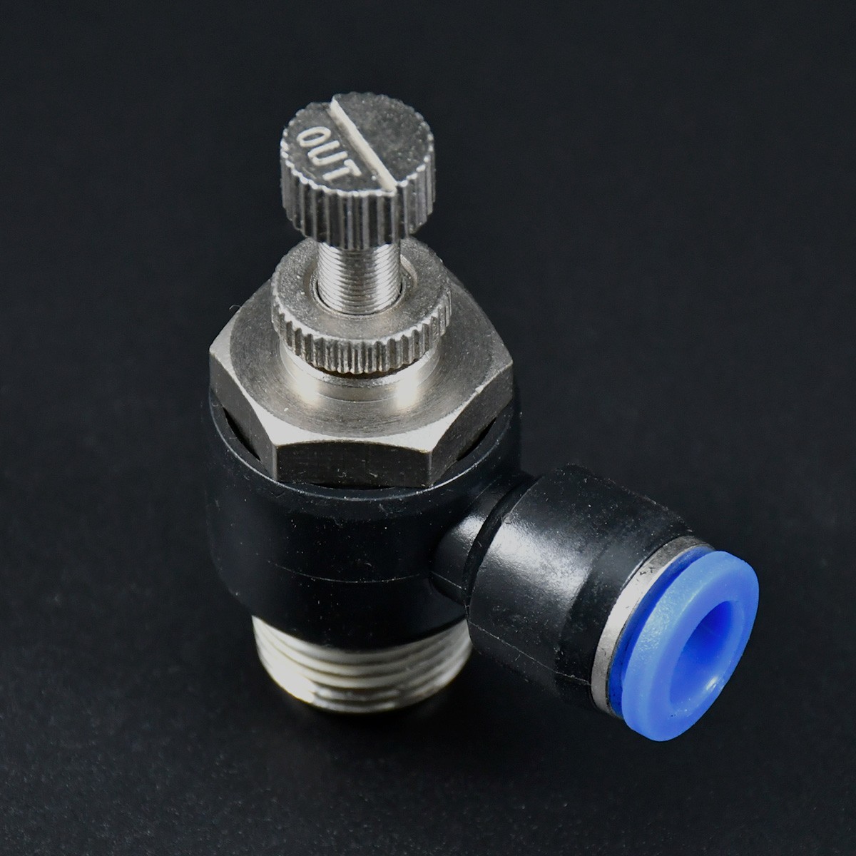 RACOR 3/8" ABERTURA 8MM CON CONTROL DE FLUJO SL8-03