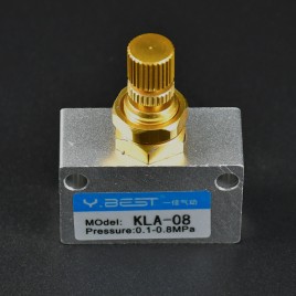 VALVULA DE CONTROL DE FLUJO EN LINEA KLA-08