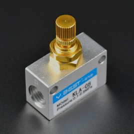 VALVULA DE CONTROL DE FLUJO EN LINEA KLA-08