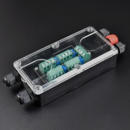 CAJA DE 4 CONEXIONES DE PLASTICO PARA BÁSCULA