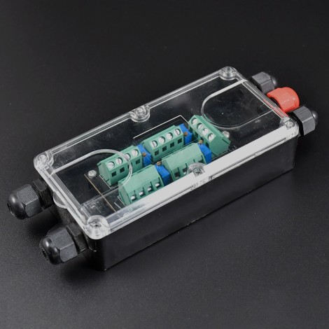 CAJA DE 4 CONEXIONES DE PLASTICO PARA BÁSCULA