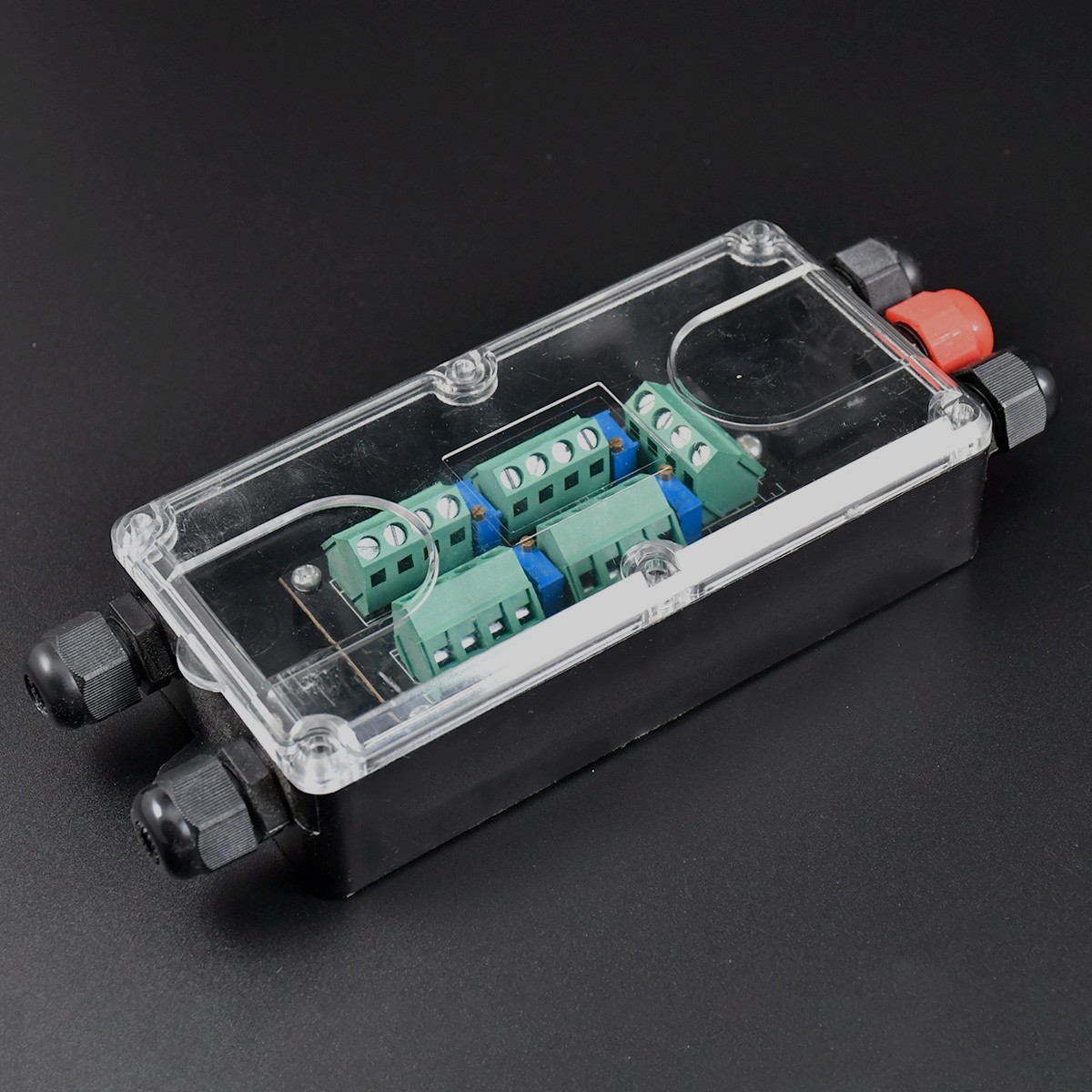 CAJA DE 4 CONEXIONES DE PLASTICO PARA BÁSCULA