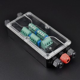 CAJA DE 4 CONEXIONES DE PLASTICO PARA BÁSCULA