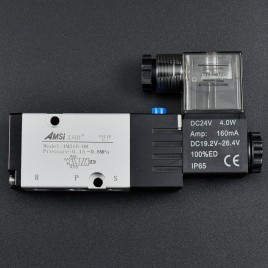 4M210-08 24V VÁLVULA PUERTO1/4 DE 5/2  SOLENOIDE GENERICA AMSI