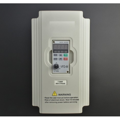 VARIADOR DE FRECUENCIA VFD075M43A 460VAC 10HP 7.5KW SALIDA TRIFASICA VARIADOR DE FRECUENCIA VFD075M43A 460VAC 10HP 7.5KW SALIDA TRIFASICA