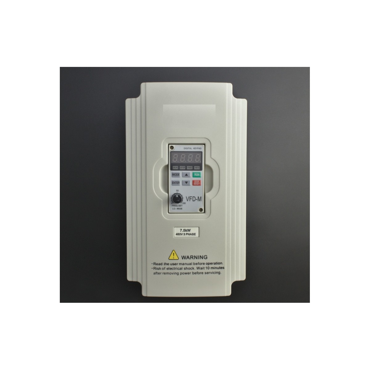 VARIADOR DE FRECUENCIA VFD075M43A 460VAC 10HP  7.5KW  SALIDA TRIFASICA