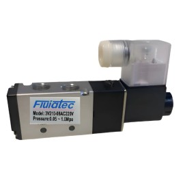 3V210-08 NC 220VAC 3/2 VÁLVULA 1/4 SOLENOIDE FLUIDTEC