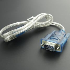 CABLE DE CONVERTIDOR USB-SERIAL RS232