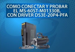 Como Conectar y Probar el MS-60ST-M01330B, con DRIVER DS3E-20P4-PFA